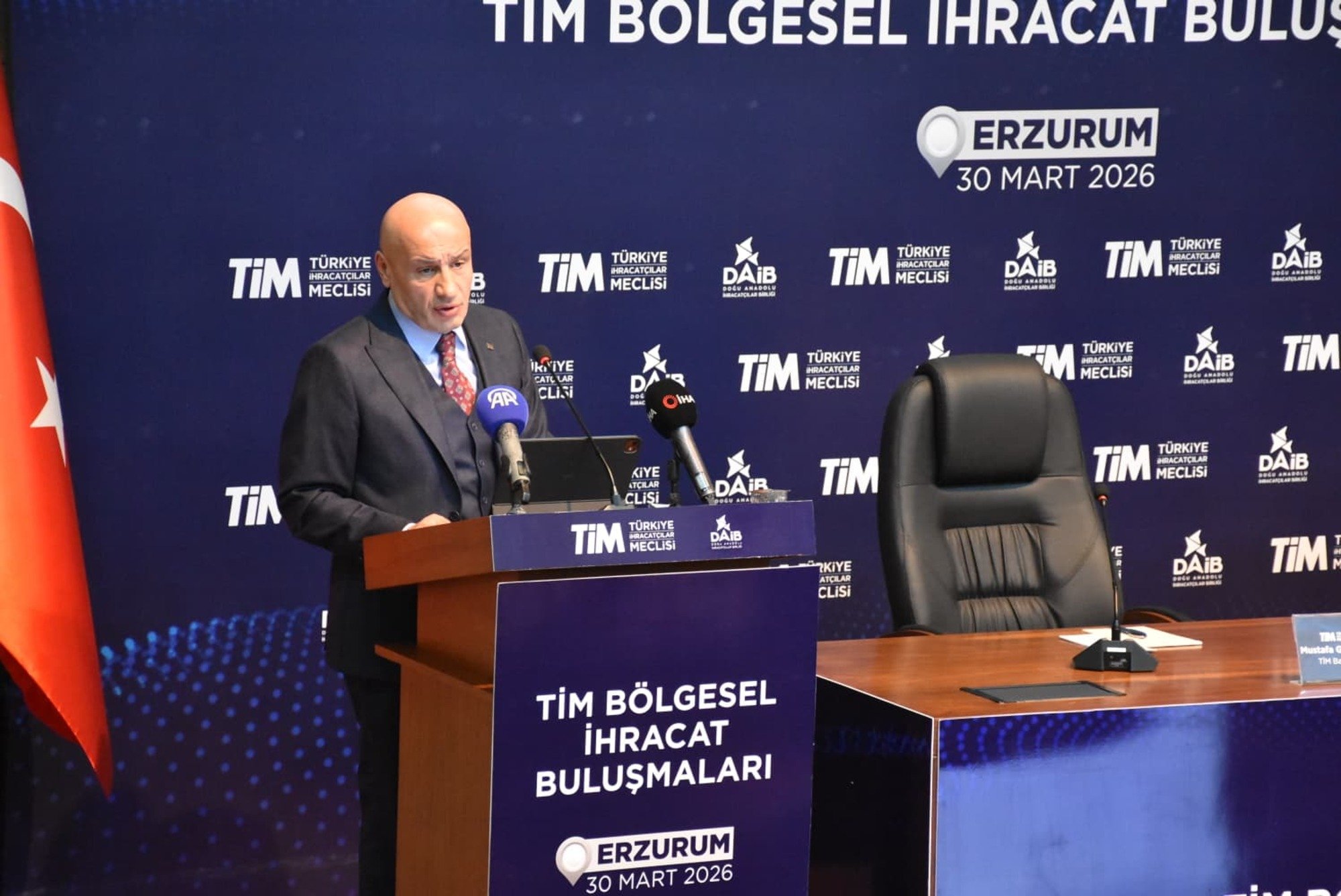 TİM Başkanı Gültepe'den Erzurum'da ihracat mesaj