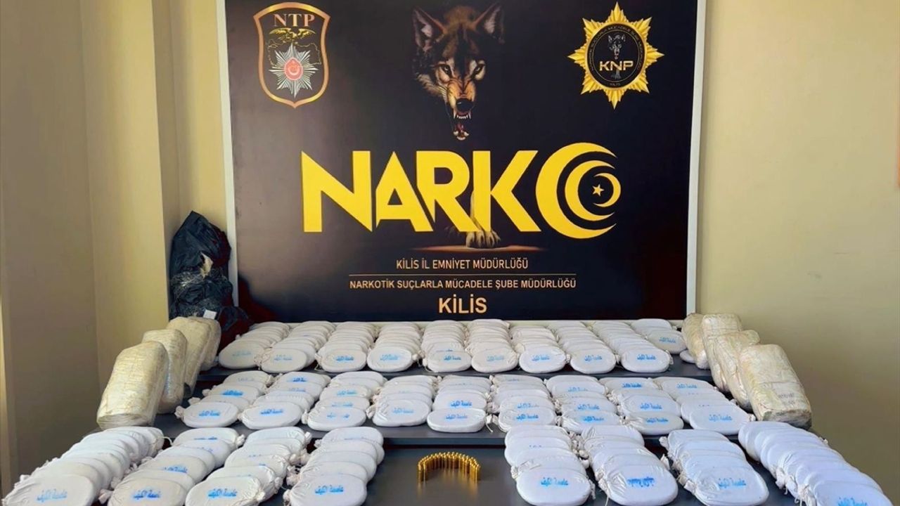 Kilis'te uyuşturucu operasyonunda 2 zanlı tutuklandı