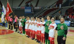 Down Sendromlu Futsal Milli Takımı, Trisome Oyunları'nda Brezilya'ya 5-2 yenildi