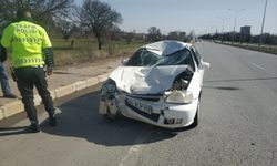 Uşak'ta otomobilin çarptığı motosikletin sürücüsü yaşamını yitirdi