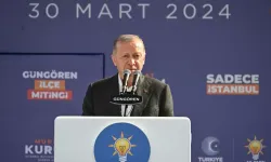 Cumhurbaşkanı Erdoğan, partisinin Güngören mitinginde konuştu