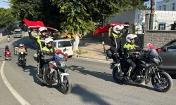 Bodrum'da Türk Polis Teşkilatının 179. kuruluş yılı kapsamında ekipler şehir turu attı