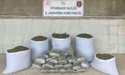 Diyarbakır'da 173 kilogram esrar ele geçirildi