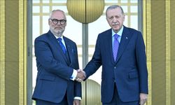 Cumhurbaşkanı Erdoğan, Estonya Cumhurbaşkanı Karis'i resmi törenle karşıladı