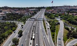 İstanbul'da tatil sonrası haftanın ilk iş gününde trafik akışı sakin