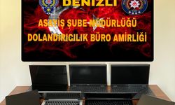 Denizli'de dolandırıcılık operasyonunda yakalanan 2 kişi tutuklandı