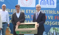 Malatya'da çiftçiye fide desteği başladı