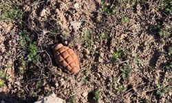 Adana'da toprağa gömülü 4 el bombası bulundu