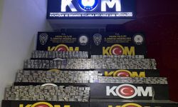 Adana'da kaçak sigara operasyonu