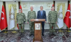 Korgeneral Topaloğlu, Mardin Valisi Akkoyun'u ziyaret etti