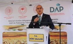 Ağrı’da çiftçilere 200 ton buğday tohumu dağıtıldı
