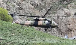 Antalya'da dağda mahsur kalan mühendislere askeri yardım