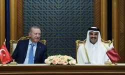Cumhurbaşkanı Erdoğan Katar Emiri onuruna yemeğe katıldı