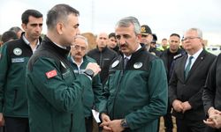 Edirne Valisi Yunus Sezer, Süloğlu Barajı İsale Hattı'nda incelemelerde bulundu
