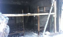 Kocaeli'de işçilerin kaldığı binada çıkan yangın söndürüldü