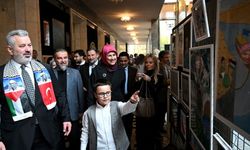 TBMM’de Gazze’ye destek sergisi