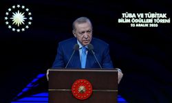 Cumhurbaşkanı Erdoğan Bilim Ödülleri Töreni'nde konuştu