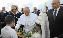 Papa 14. Leo Beyrut'ta ayin düzenledi