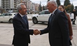 KKTC Bakanı Amcaoğlu’ndan Rize Valisi Baydaş’a ziyaret