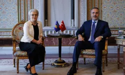 Bakan Fidan Kosovalı mevkidaşı Gervalla-Schwarz ile görüştü