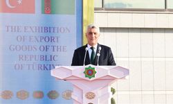 Bakan Bolat Türkmenistan'da Türk İhraç Ürünleri Fuarı'nın açılışını yaptı