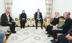 İçişleri Bakanı Çiftçi, iftarda şehit ailesi ile bir araya geldi