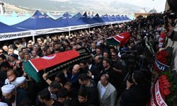 Kahramanmaraş'taki okul saldırısında hayatını kaybedenlere son veda