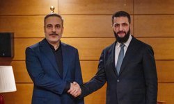 Dışişleri Bakanı Fidan, Suriye Cumhurbaşkanı Şara ile görüştü