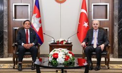 TBMM Başkanı Kurtulmuş Ouch Borith'i kabul etti