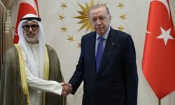 Cumhurbaşkanı Erdoğan Kuveyt Dışişleri Bakanı Sabah ile görüştü
