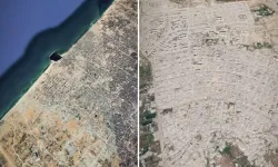 İsrail'in Gazze'deki yıkımı, Google Haritalar'ın uydu görüntülerine yansıdı