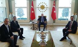 Cumhurbaşkanı Erdoğan, Üsküdar Belediye Başkan Vekili Gültekin'i kabul etti