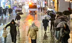 İstanbul'un da aralarında bulunduğu 5 ilde yarın için turuncu kodlu meteorolojik uyarı