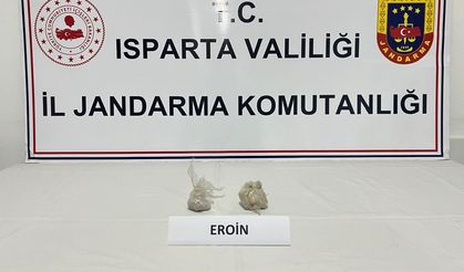 Isparta'da uyuşturucu operasyonunda 2 şüpheli tutuklandı