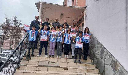 Ağrı Merkez 100. Yıl Ortaokulu’ndan gurur verici başarı