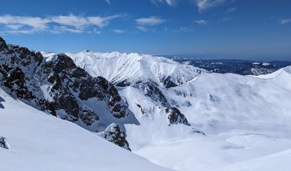 Kaçkar Dağları'nda "heliski" heyecanı sona erdi