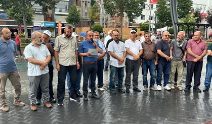 İsrail Başbakanı Netanyahu'nun ABD Kongresi'ndeki konuşması Sakarya ve çevre illerde protesto edildi