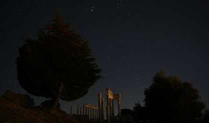 Bergama Akrapolü'nde "Perseid meteor yağmuru" gözlemlendi