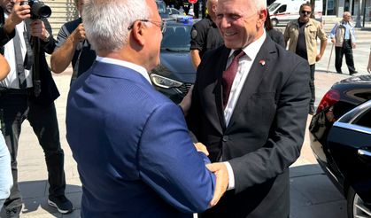 KKTC Cumhuriyet Meclisi Başkanı Töre, Aksaray Valiliğini ziyaret etti