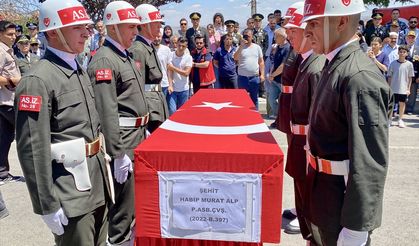 Şehit Astsubay Habip Murat Alp, Kırşehir'de son yolculuğuna uğurlandı