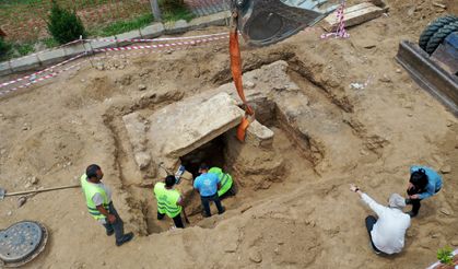 Aydın'da Tralleis Antik Kenti yakınlarında "oda mezar" bulundu