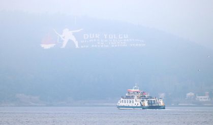 Çanakkale Boğazı sis nedeniyle transit gemi geçişlerine kapatıldı