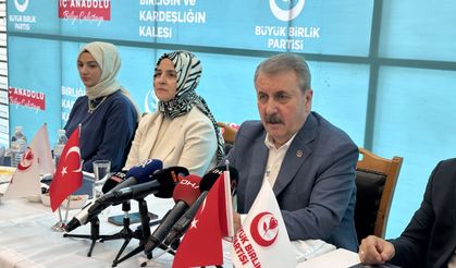 BBP Genel Başkanı Destici, Konya'da gazetecilerle buluştu: