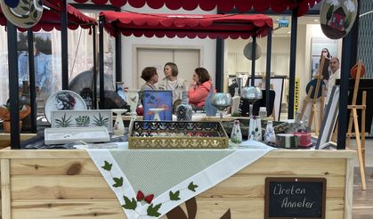 Rize'de "Dönüşen ürünler, üreten anneler sergisi" açıldı