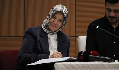 Bakan Yardımcısı Yenigün, evlilik desteği alan çiftin şahidi oldu