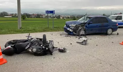 Sakarya’da motosiklet kazası can aldı