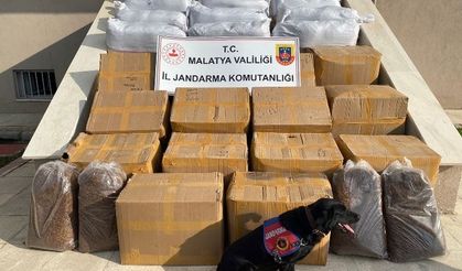 Malatya jandarmasından kaçakçılara operasyon