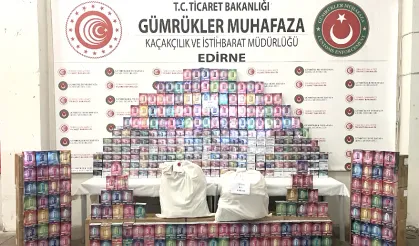 Kapıkule Gümrük Sahası'nda kaçakçılık operasyonu