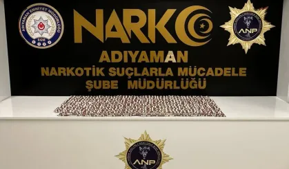 Adıyaman'da eş zamanlı uyuşturucu operasyonu