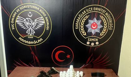 İzmir’de silah ve uyuşturucu operasyonu